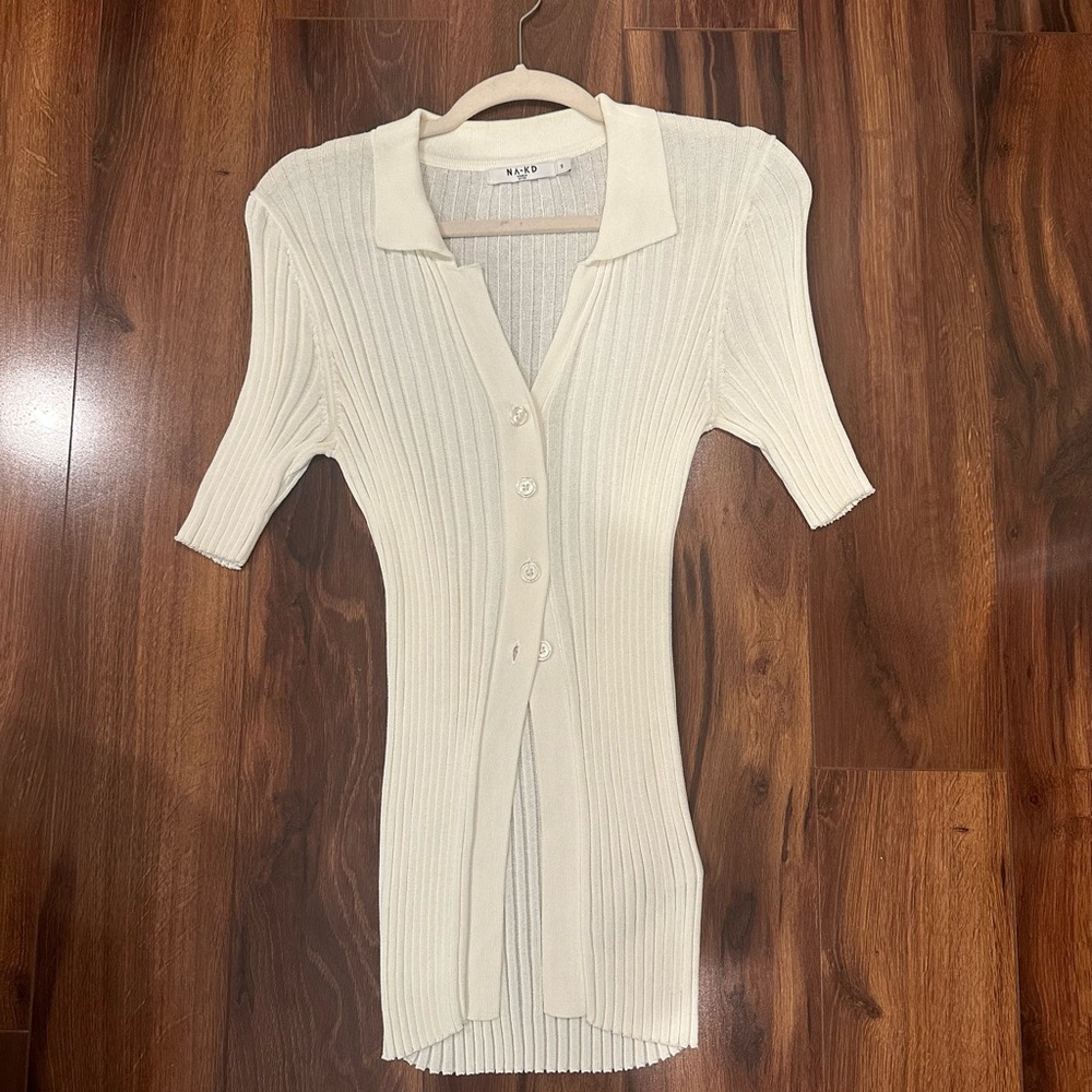 NA-KD short sleeve sweater